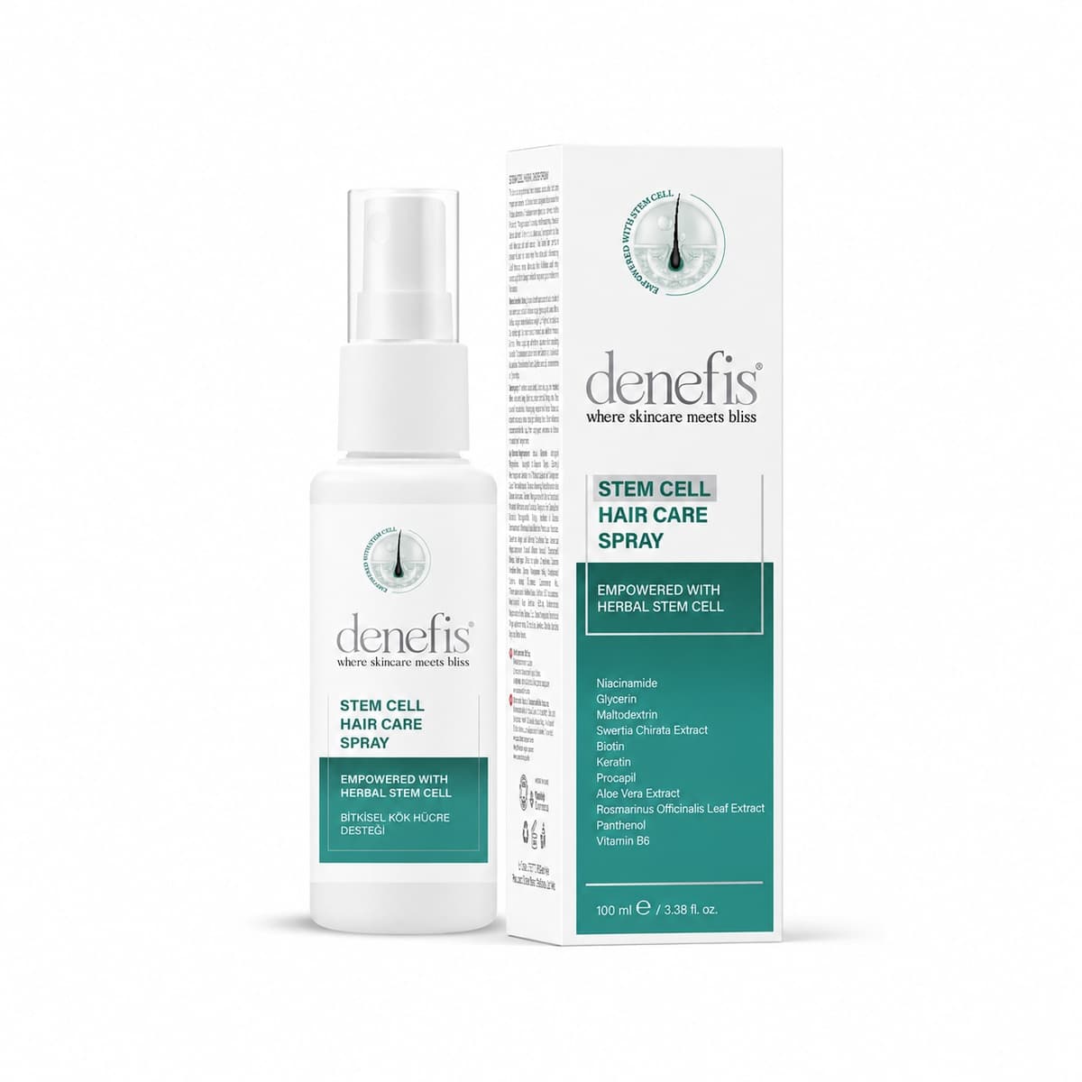 Denefis Stem Cell Hair Care Spray