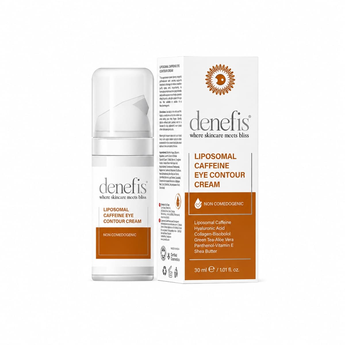 Denefis Liposomal Caffeine Eye Contour Cream