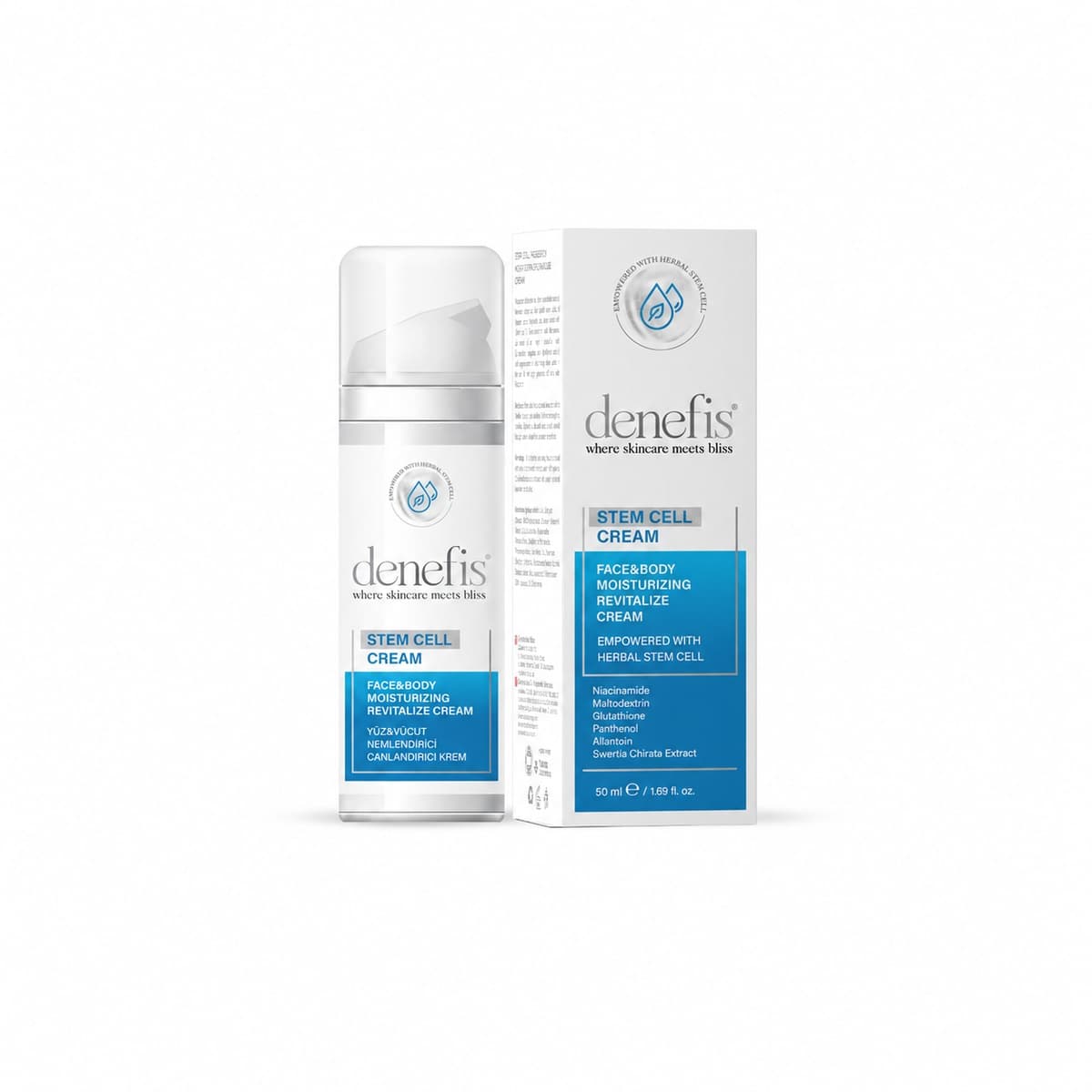 Denefis Stem Cell Face&Body Moisturizing Revitalize Cream